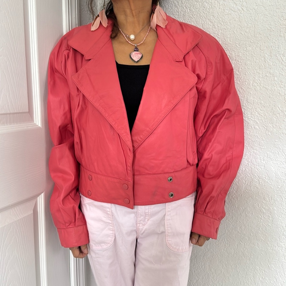 COPY - Yucatán Bay 90s vintage leather jacket